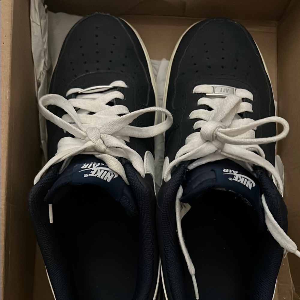 Nike Air Force 1 High ‘07 Dark navy suede - Picture 10 of 11